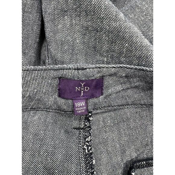 NYDJ Women Plus Size 18W Lift Tuck Technology Blue Gray Clarissa Trouser - Picture 6 of 13